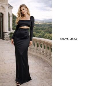 NEW Sonya Moda RUBA CUTOUT MAXI Dress